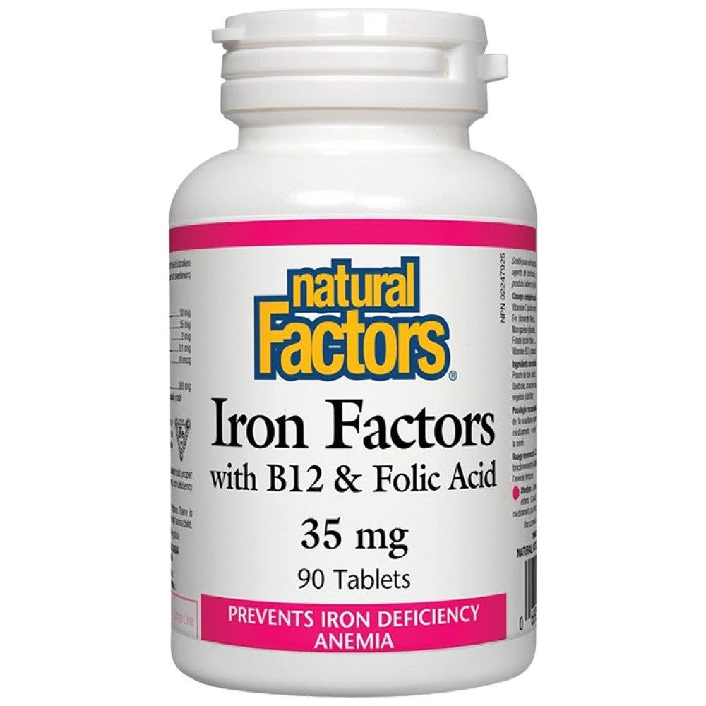 Natural Factors Iron Factors - Желязо формула