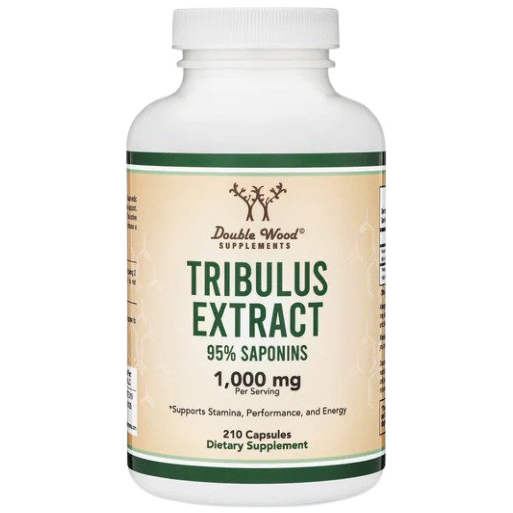 Double Wood Supplements Tribulus Extract 1000 mg - Трибулус екстракт 1000 mg