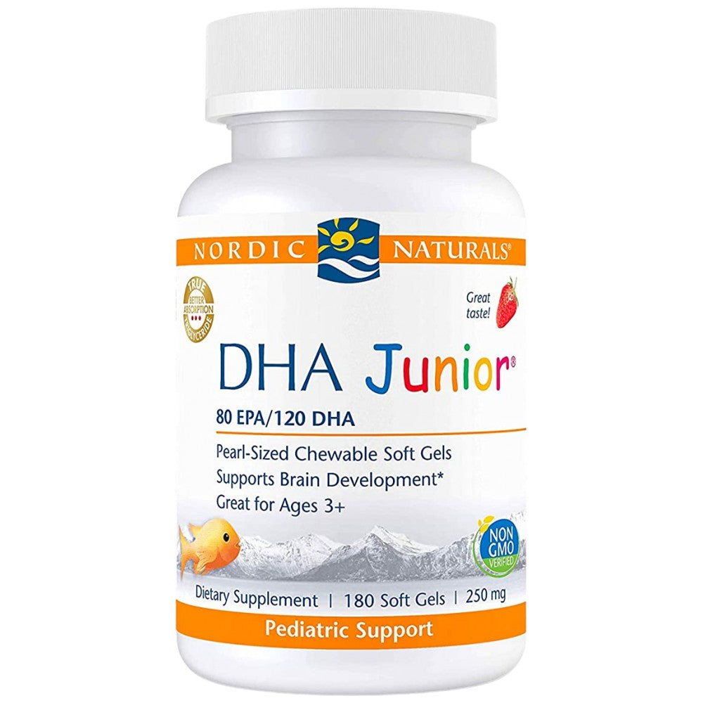 Nordic Naturals DHA Junior 250 mg - DHA за деца 250 mg