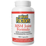 Natural Factors MSM Joint Formula 840 mg - MSM формула за стави 840 mg