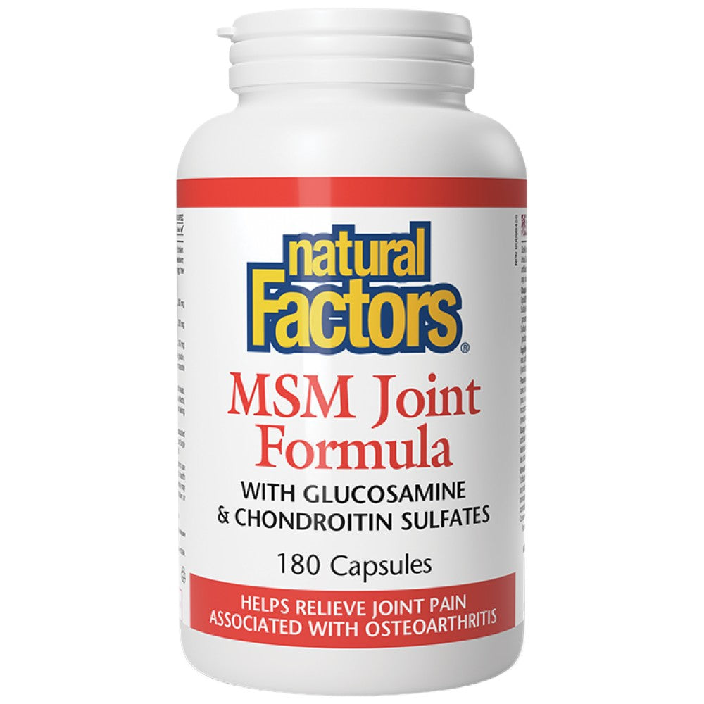 Natural Factors MSM Joint Formula 840 mg - MSM формула за стави 840 mg