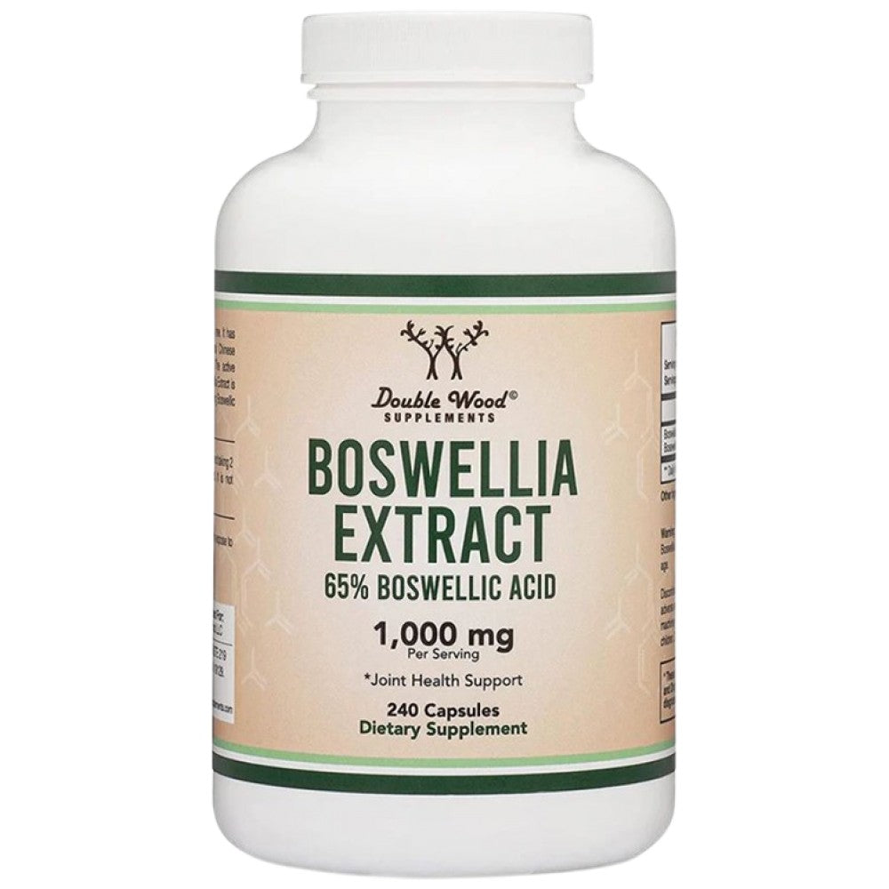 Double Wood Supplements Boswellia Extract - Екстракт от босвелия за стави