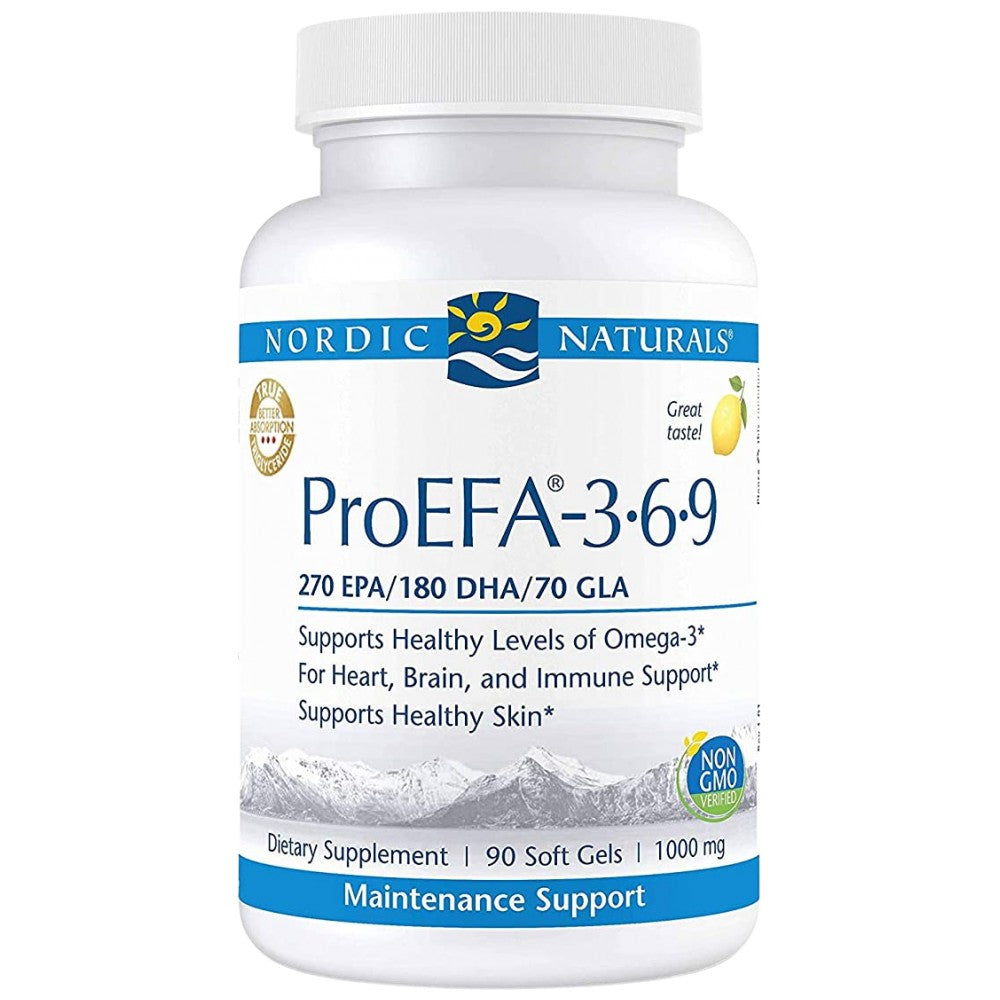 Nordic Naturals ProEFA Omega 3-6-9 - Омега 3-6-9 рибено масло