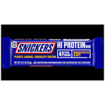 Snickers Hi-Protein Bar Low Sugar - Протеинов бар Snickers