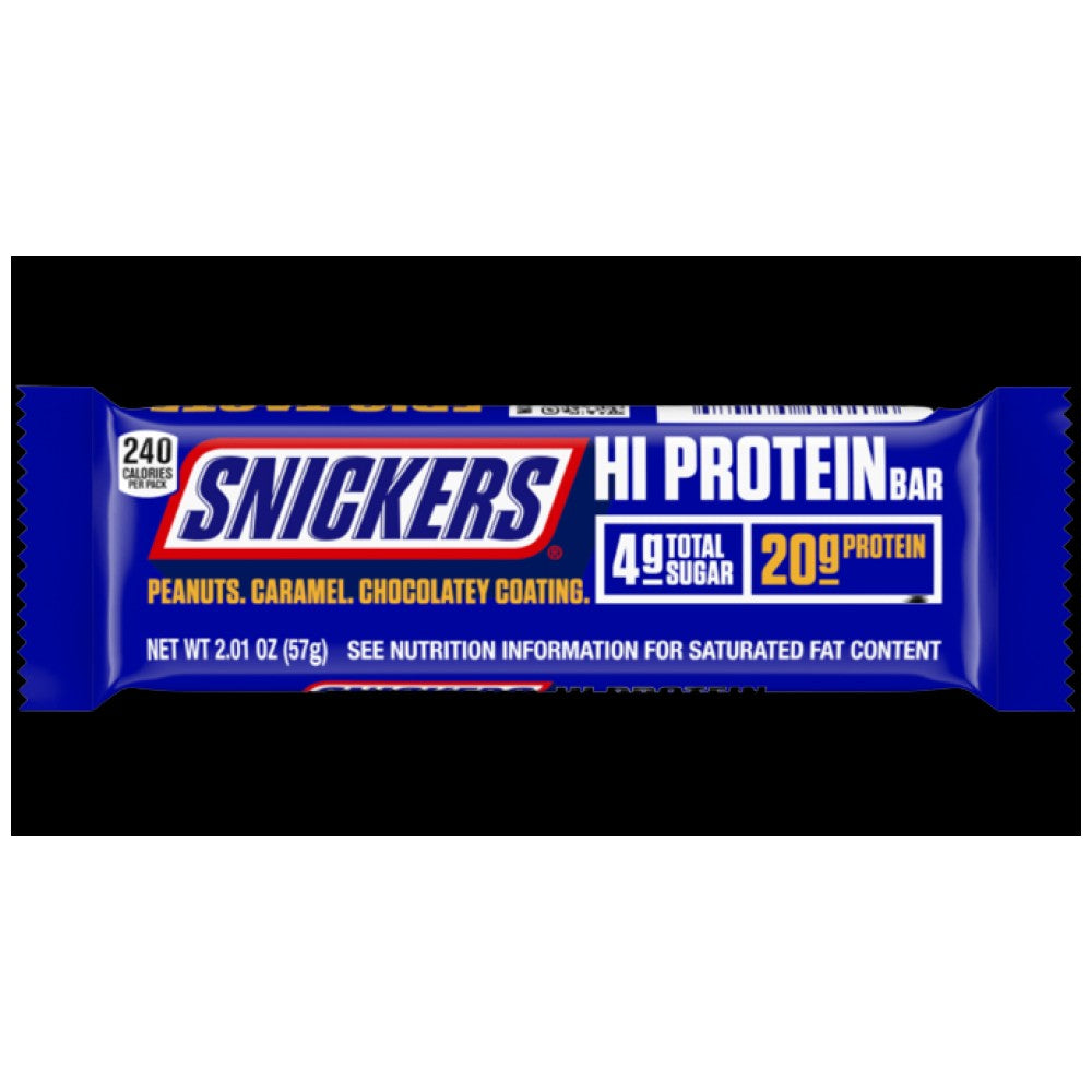 Snickers Hi-Protein Bar Low Sugar - Протеинов бар Snickers