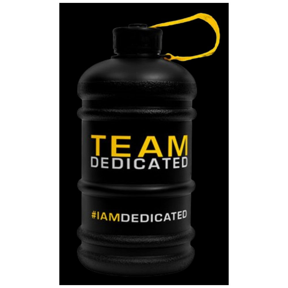 Dedicated Nutrition Water Jug Matte Black - Бутилка за вода матово черна