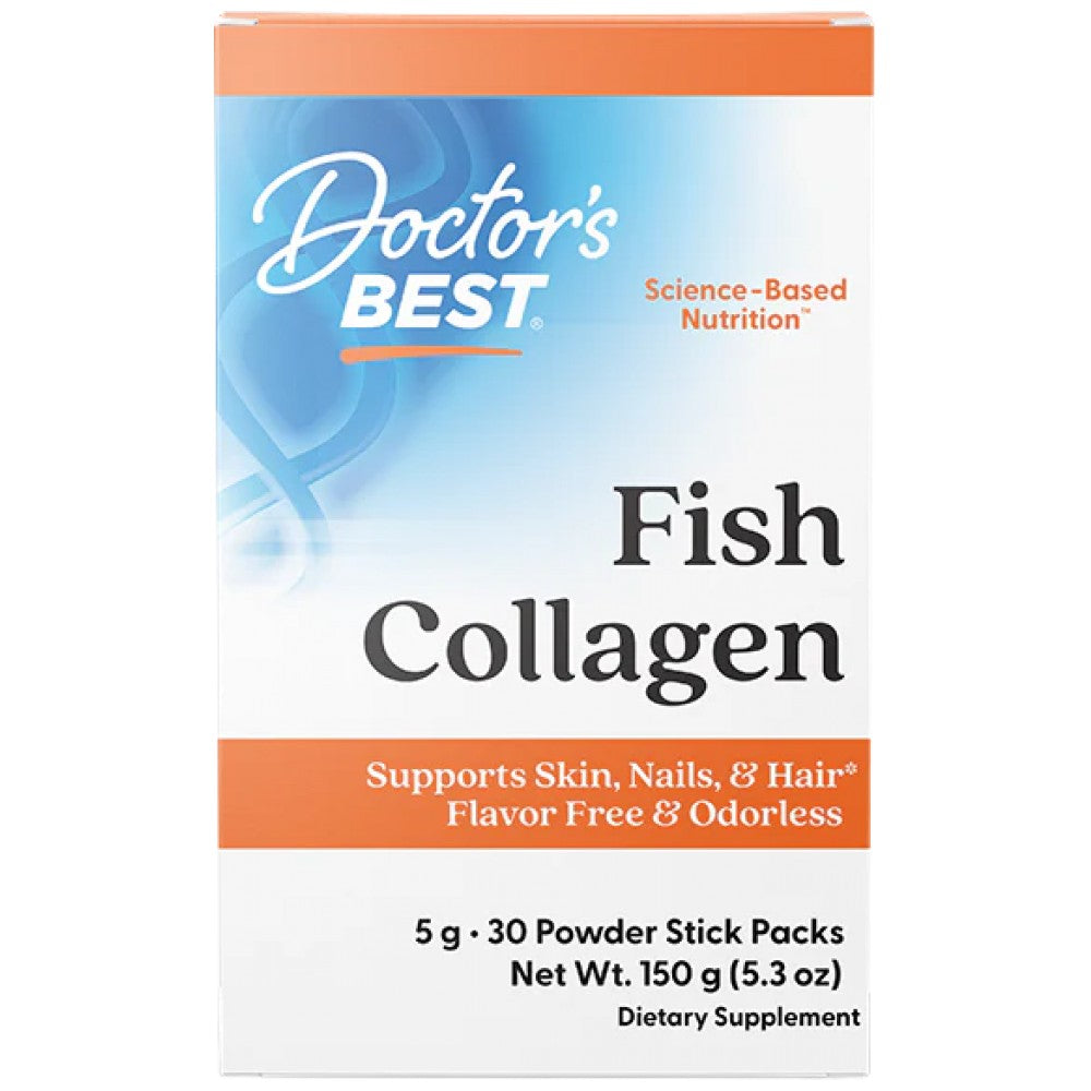 Doctor's Best BEST Fish Collagen with Naticol - Рибен колаген Naticol