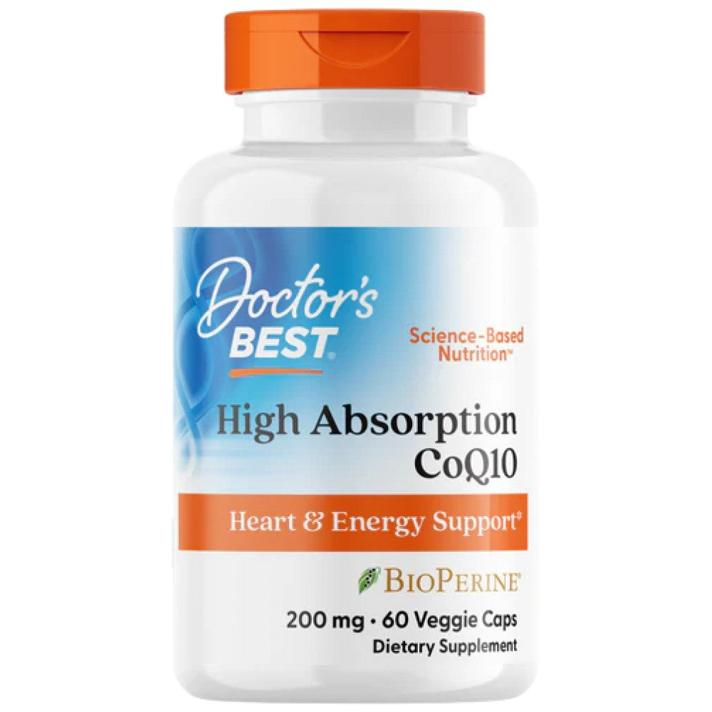 Doctor's Best BEST CoQ10 with Bioperine 200 mg - Коензим Q10 с пиперин 200 mg