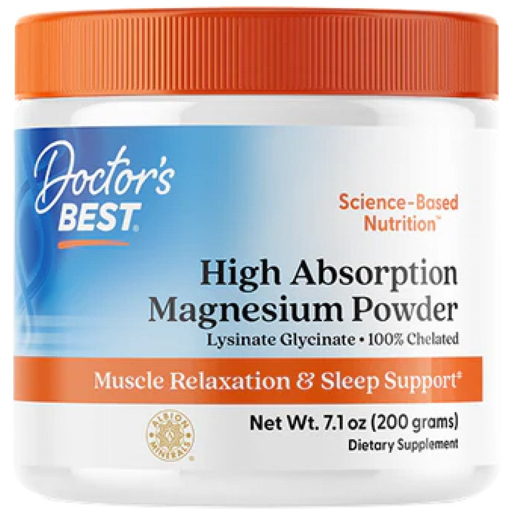 Doctor’s Best High Absorption Magnesium Powder TRAACS - Хелатен магнезий на прах