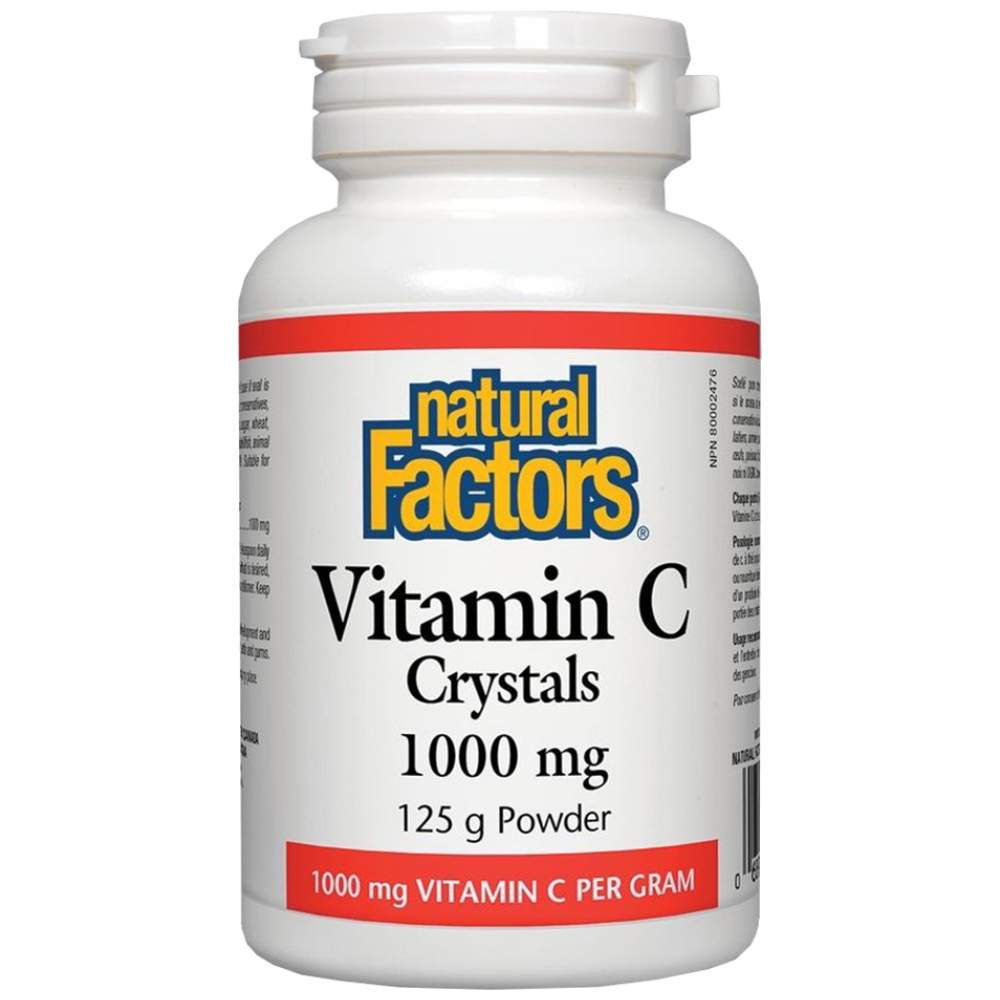 Natural Factors Vitamin C 1000 mg Crystals - Витамин С на кристали 1000 mg