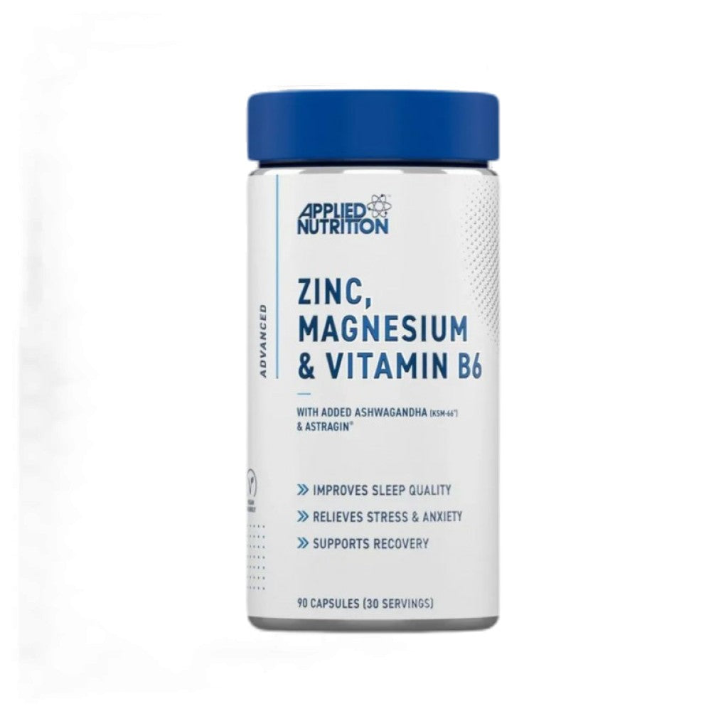 Applied Nutrition ZMA with KSM-66 Ashwagandha - ZMA с ашваганда KSM-66