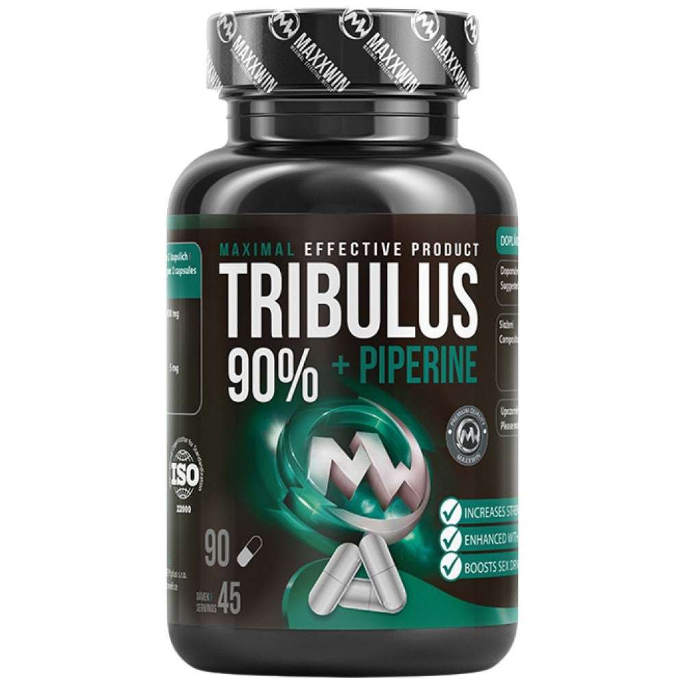 MAXXWIN Tribulus 90% + Piperine - Трибулус 90% с пиперин