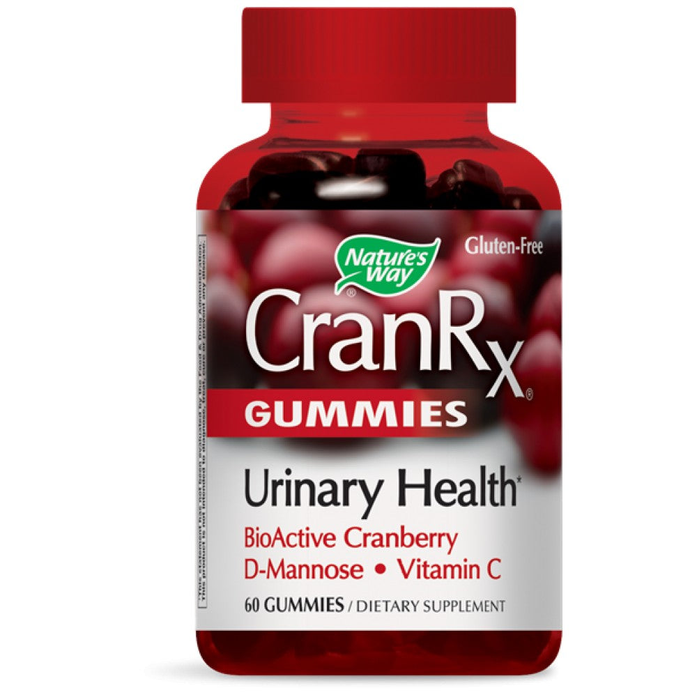 Nature's Way CranRx Gummies Urinary Health - Червена боровинка гъми за пикочните пътища