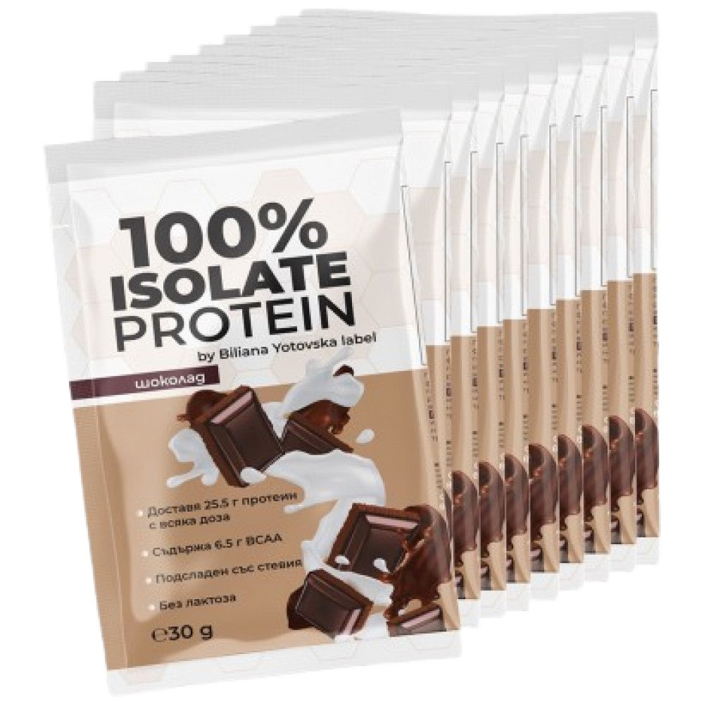 Biliana Yotovska 100% Isolate Protein with Added Stevia - Суроватъчен протеин изолат