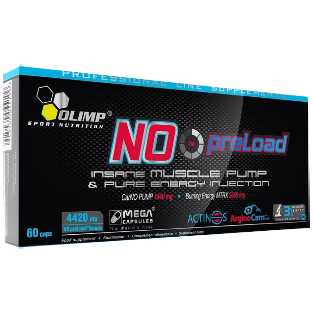 Olimp Sport Nutrition NO preLOAD - Азотен бустер предтренировъчен