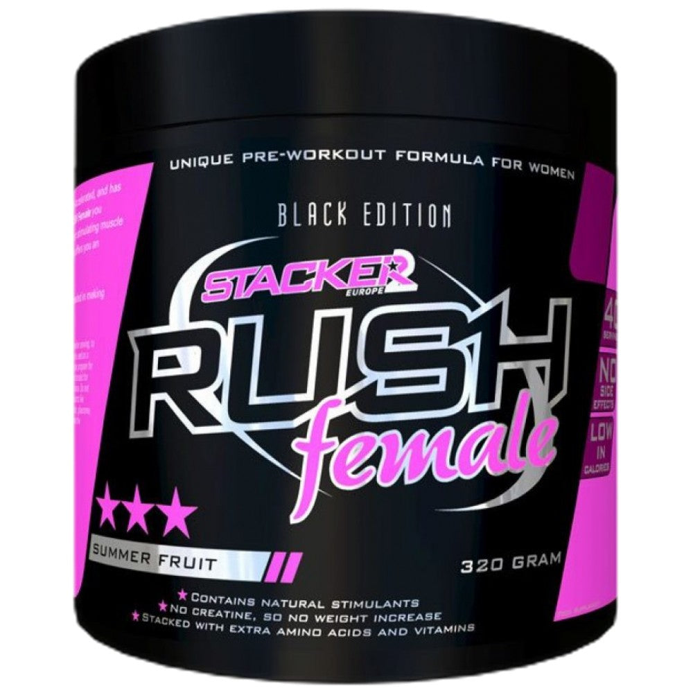 Stacker RUSH Female - Предтренировъчна формула за жени