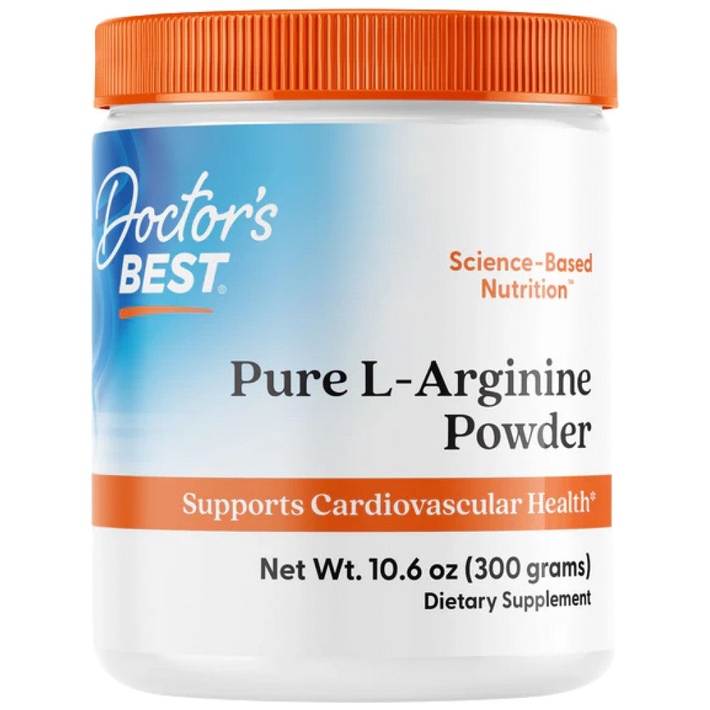 Doctor's Best BEST Pure L-Arginine Powder - Чист L-Аргинин на прах