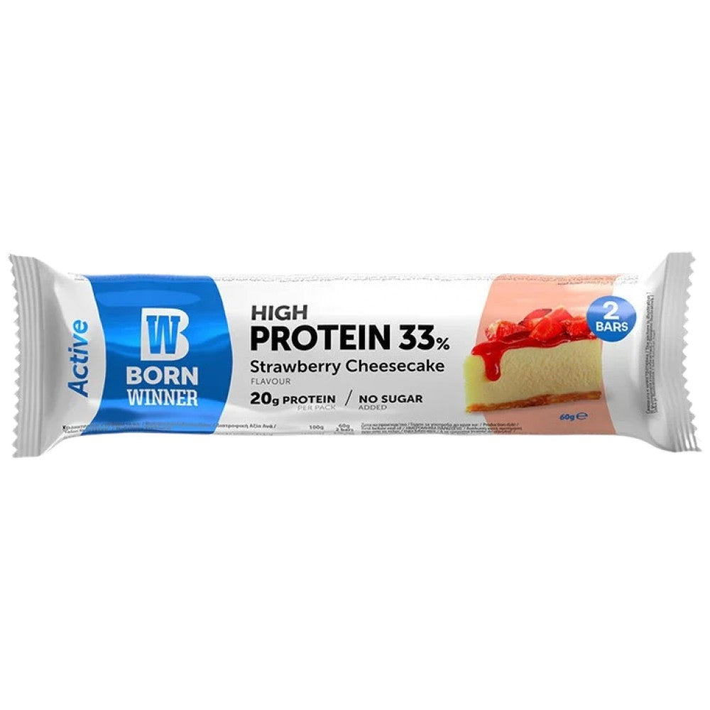 Born Winner Active 33% High Protein Bar - Протеинов бар 33%