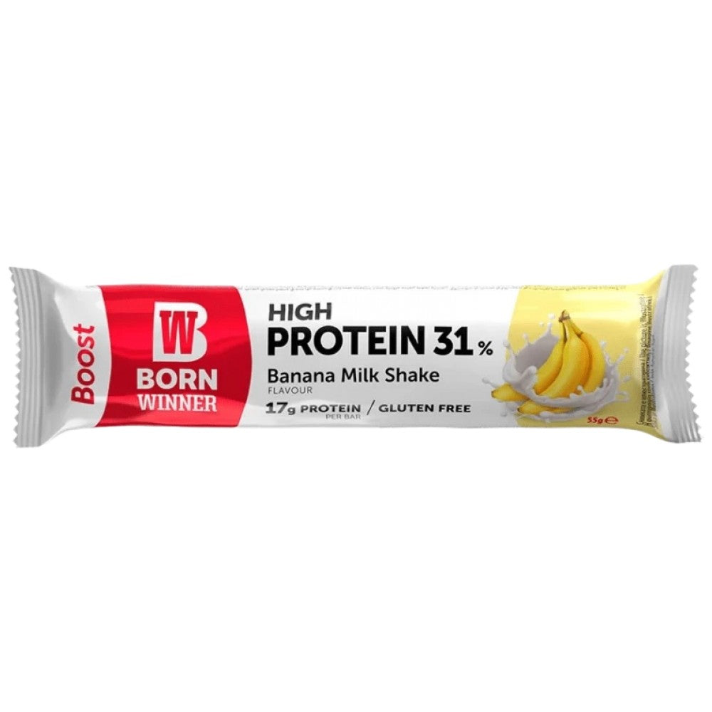 Born Winner Boost 31% High Protein Bar - Протеинов бар 31% протеин