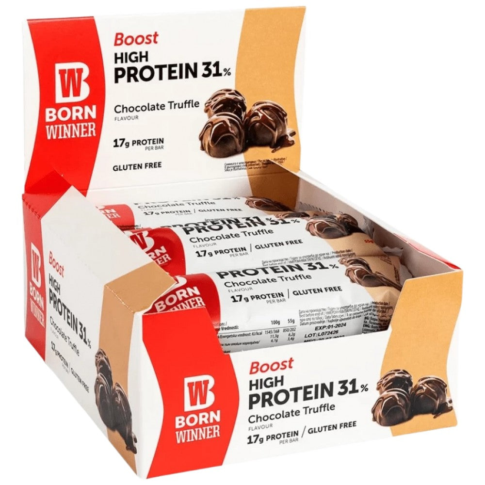 Born Winner Boost 31% High Protein Bar - Протеинов бар 31% протеин