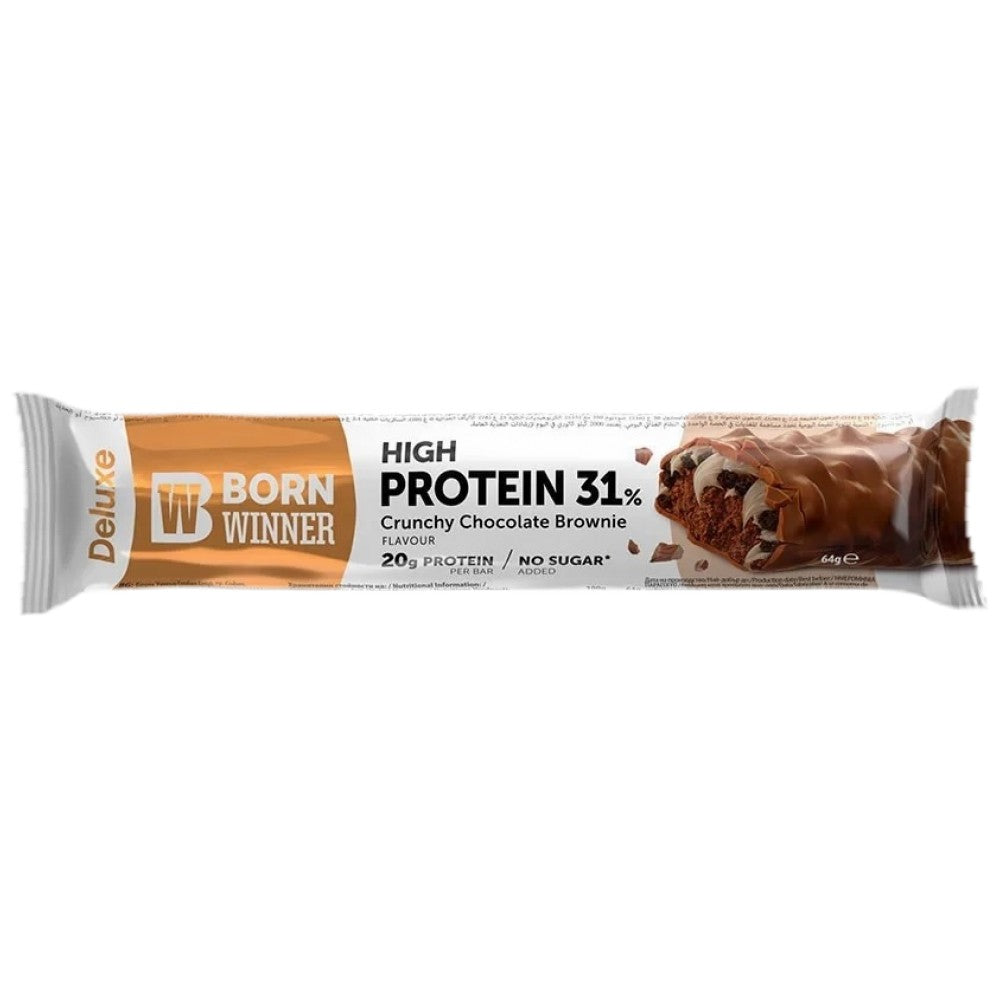 Born Winner Deluxe Crunchy 31% High Protein Bar - Протеинов бар 31%