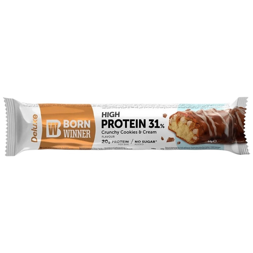 Born Winner Deluxe Crunchy 31% High Protein Bar - Протеинов бар 31%