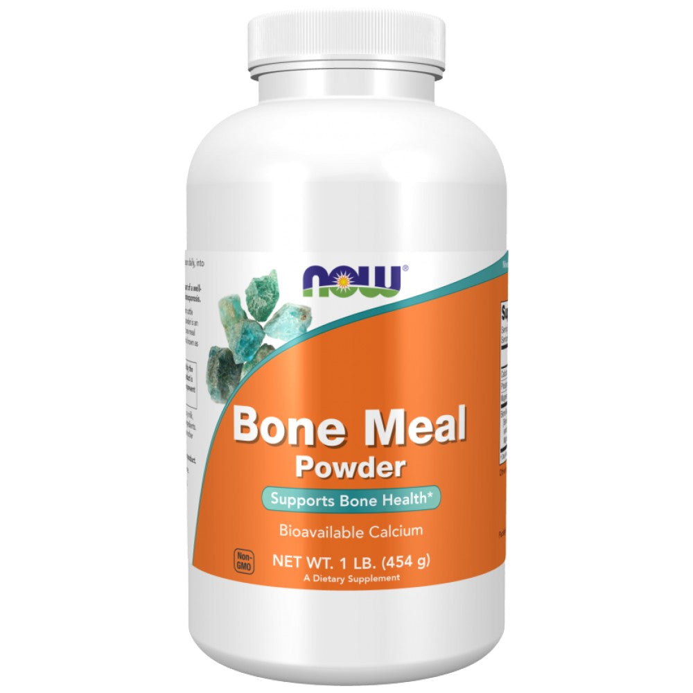 NOW Foods Bone Meal Powder Excellent Calcium Source - Костно брашно източник на калций