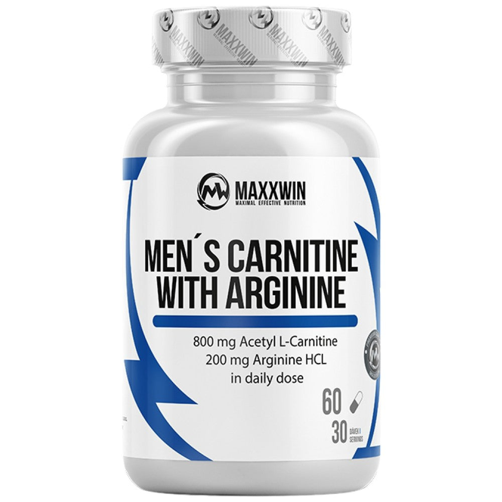 MAXXWIN Men's Carnitine with Arginine - L-Карнитин с аргинин за мъже