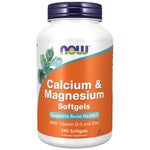NOW Foods Calcium & Magnesium Softgels with Vit D and Zinc - Калций и магнезий с Витамин D и цинк