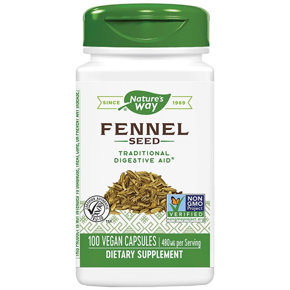 Nature’s Way Fennel Seed 480 mg - Резене семе 480 mg