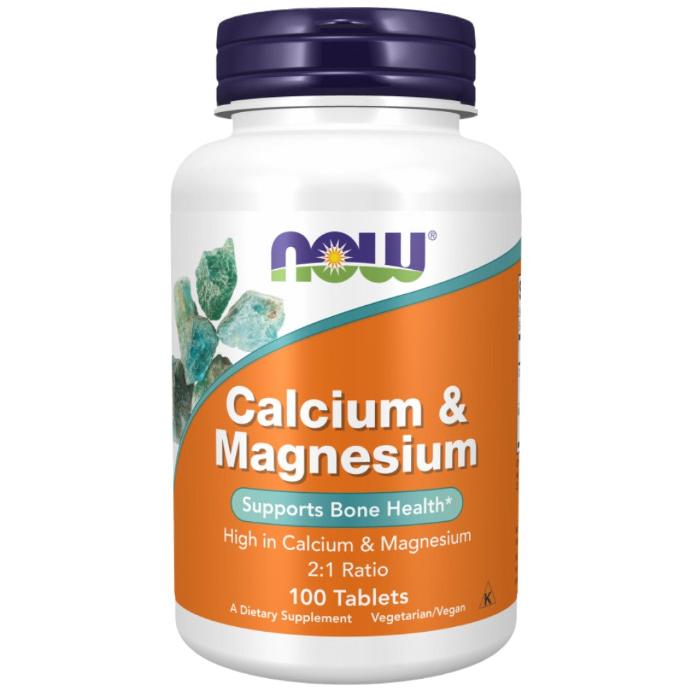 NOW Foods Calcium & Magnesium 2:1 - Калций и магнезий 2:1
