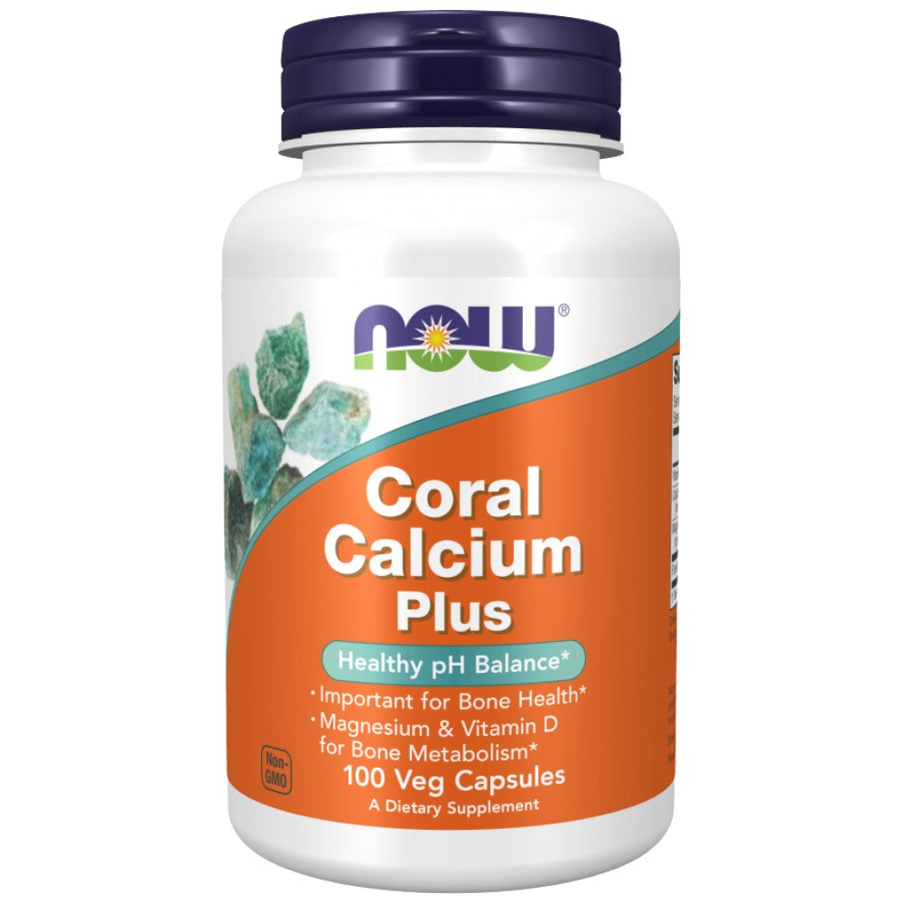 NOW Foods Coral Calcium Plus with Calcium, Magnesium & Vitamin D - Коралов калций с магнезий и Витамин Д