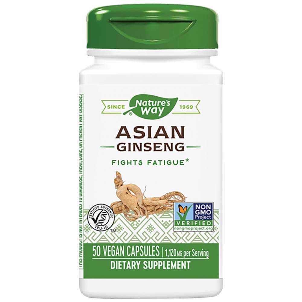 Nature’s Way Asian Ginseng - Корейски женшен