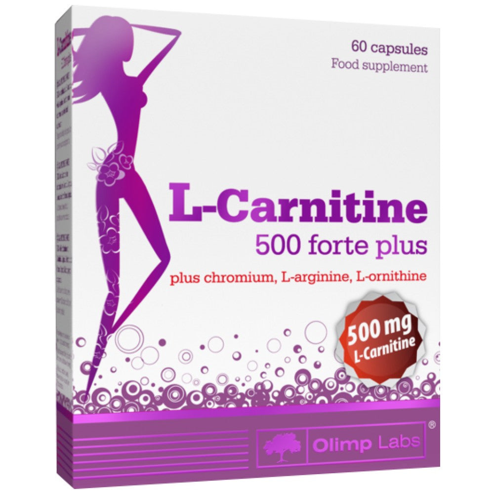 Olimp Sport Nutrition L-Carnitine 500 Forte Plus - L-Карнитин 500 капсули