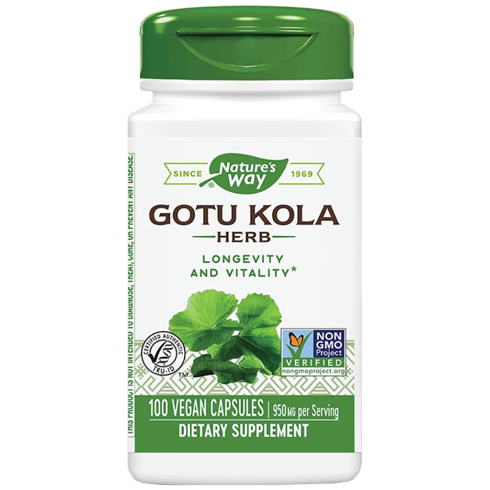Nature’s Way Gotu Kola 475 mg - Гота кола 475 mg