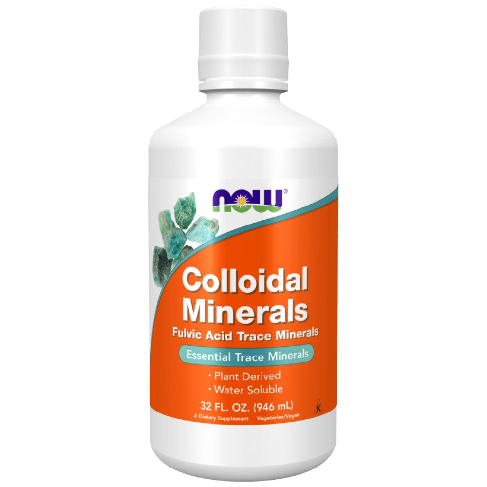 NOW Foods Colloidal Minerals - Колоидни минерали с фулвинова киселина