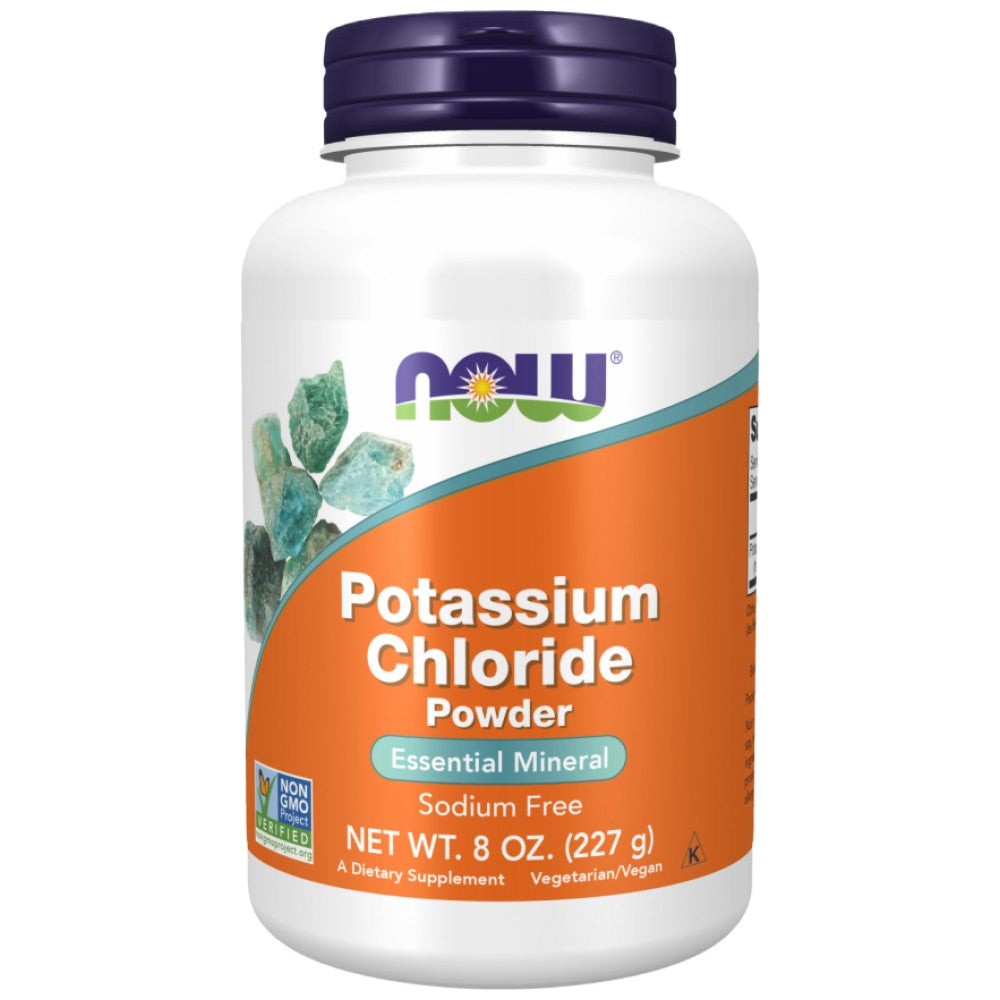 NOW Foods Potassium Chloride Powder - Калиев хлорид на прах