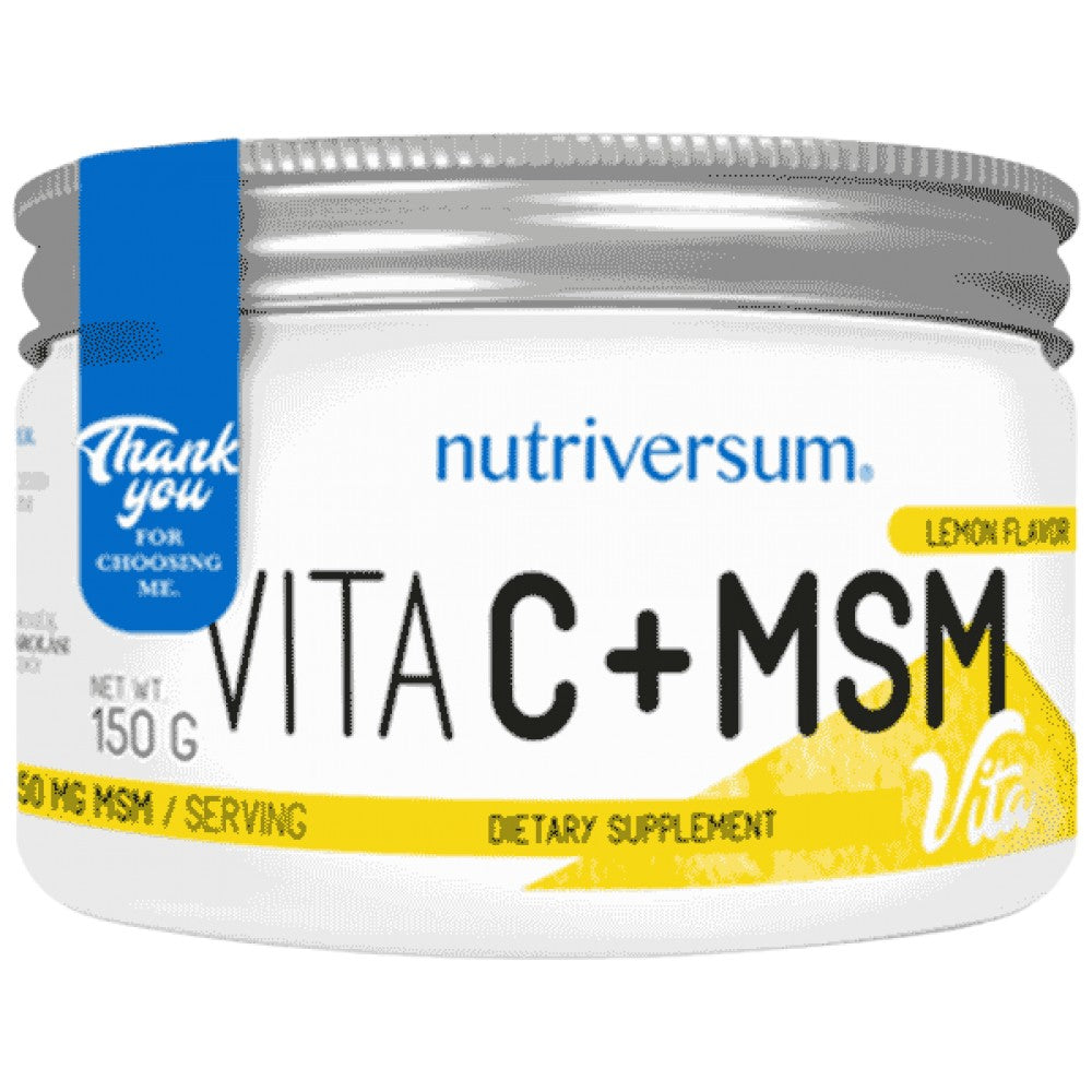 Nutriversum Vita C + MSM - Витамин С с MSM