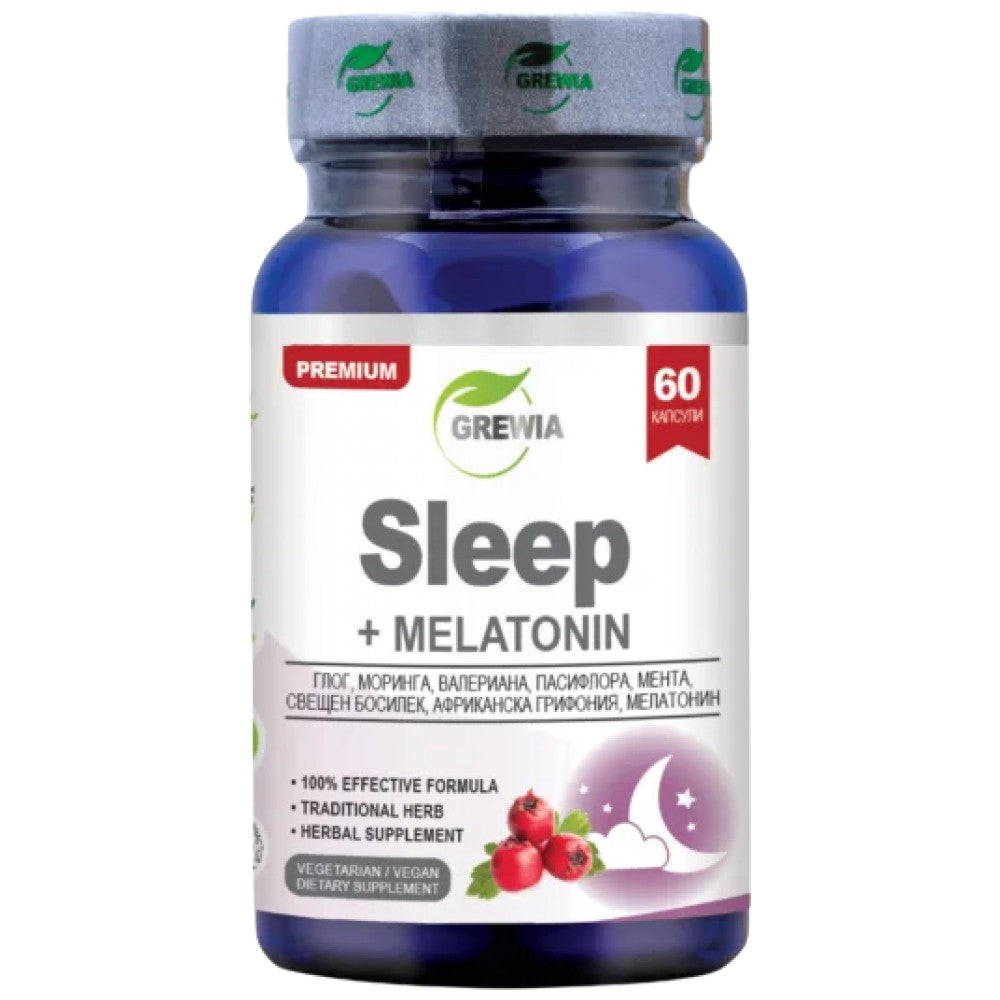 Grewia Sleep + Melatonin - Формула за сън с мелатонин