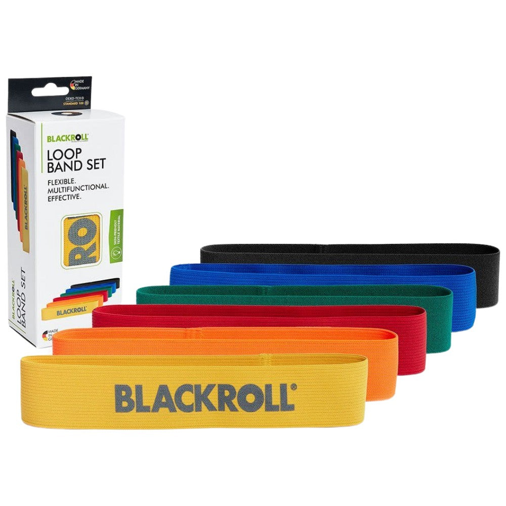 Blackroll Loop Band Set 6 - Комплект от 6 къси тренировъчни ластика