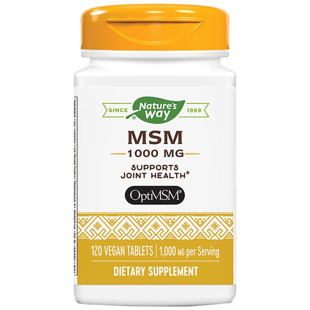 Nature's Way MSM 1000 mg - MSM 1000 mg за стави