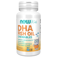 NOW Foods DHA 100 mg Kid's Chewable - Детска омега 3 (DHA)