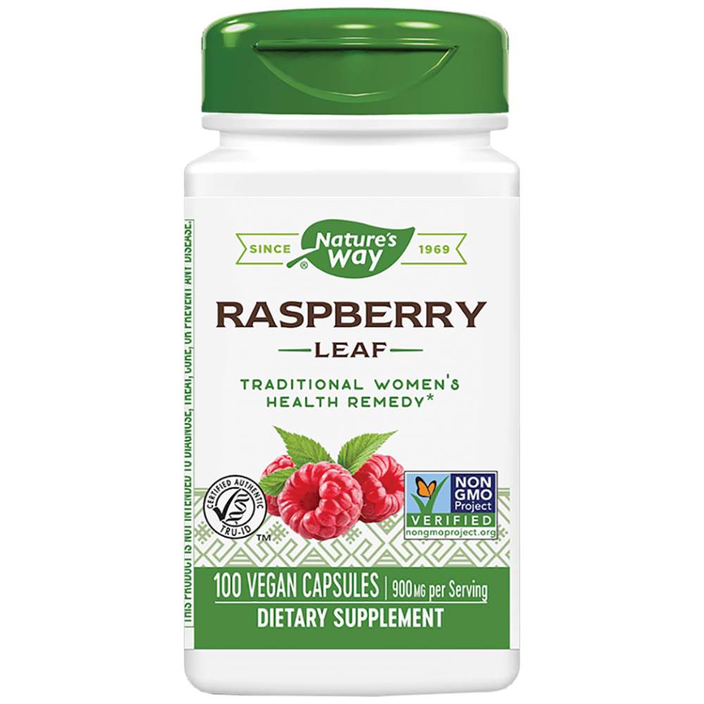 Nature’s Way Red Raspberry 450 mg - Червена малина лист 450 mg