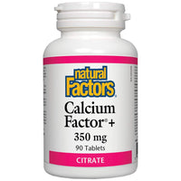 Natural Factors Calcium Factor+ 350 mg - Калций 350 mg за кости