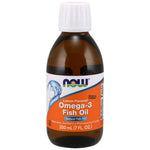 NOW Foods Omega 3 Liquid - Течно рибено масло Омега 3