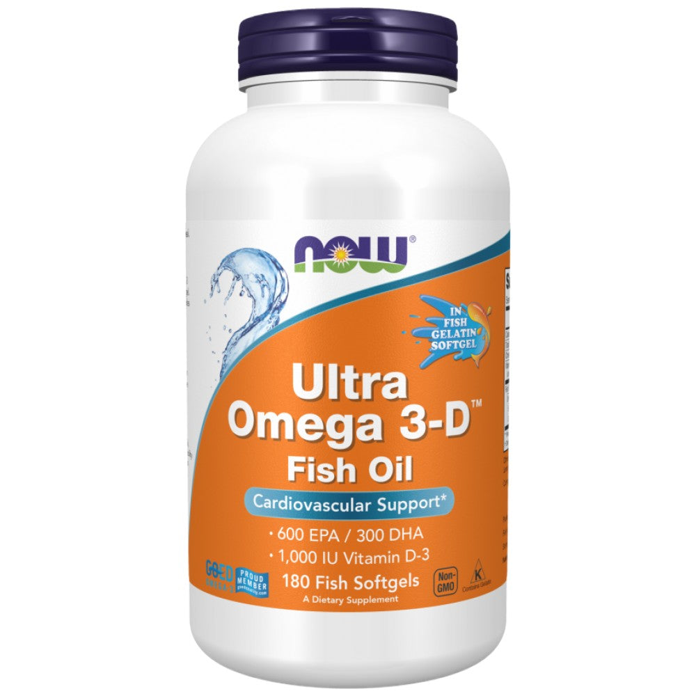 NOW Foods Ultra Omega 3-D with Vitamin D-3 - Омега 3 с Витамин Д3