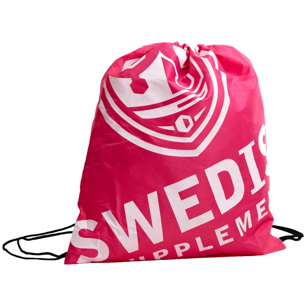 SWEDISH Supplements Swedish String Bag Pink - Спортна торба розова