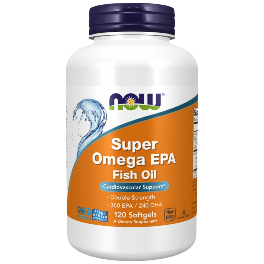 NOW Foods Super Omega EPA - Висококонцентрирано рибено масло с EPA