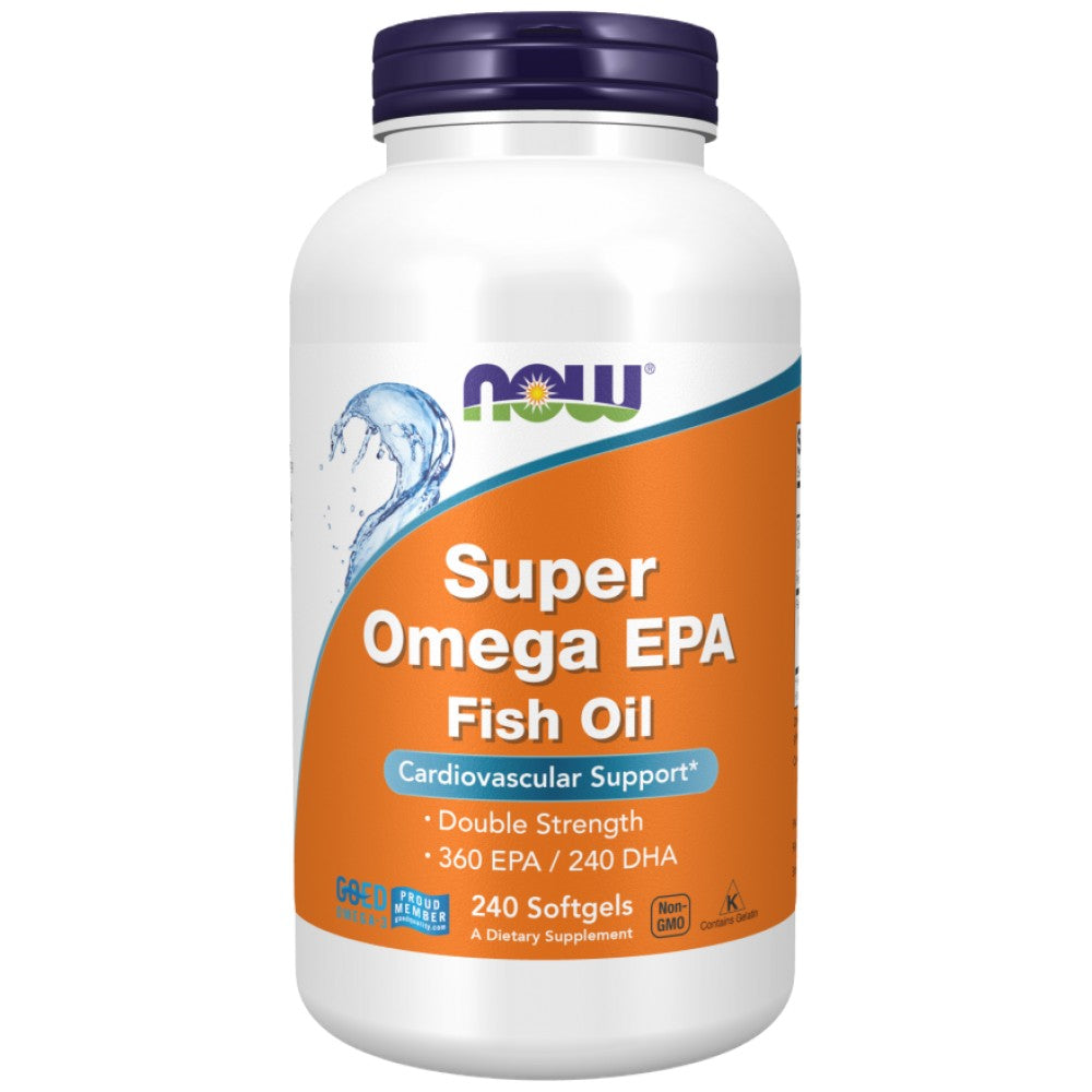 NOW Foods Super Omega EPA - Висококонцентрирано рибено масло с EPA
