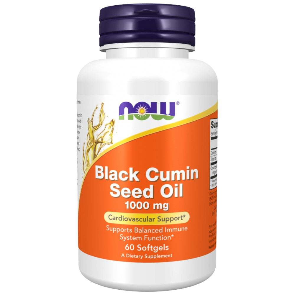 NOW Foods Black Cumin Seed Oil 1000 mg - Масло от черен кимион 1000 mg
